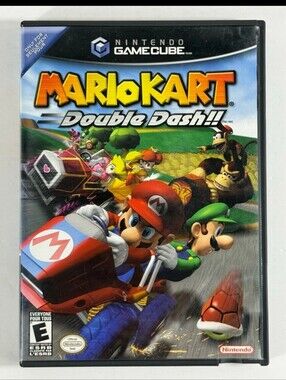 Mario Kart Double Dash (Nintendo GameCube, 2003) CIB Complete w/ Manual Tested